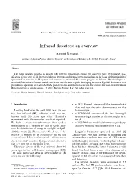 Infrared Detectors: an Overview