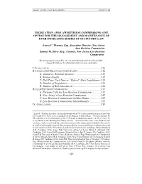 Legislation and Law Revision Commissions: One Option for the Management and Maintenance of Ever-Increasing Bodies of Statutory Law