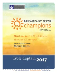 Table Captain Packets