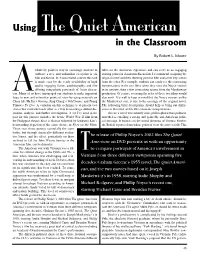Using the Quiet American in the Classroom