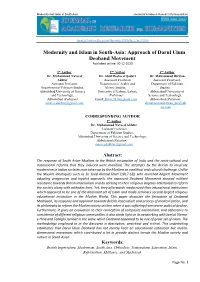 7 Modernity and ... Ulum Deoband Movement.Pdf