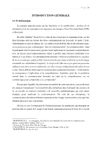 Introduction Generale