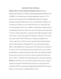 1 SUPPLEMENTARY MATERIAL Oligonucleotide Array-QC-Labeling