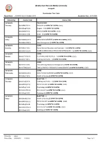 1570012789 UG Sem-3 October-2019 Exam Time Table.Pdf
