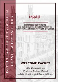 Institute for the Study of Global of Antisemitism And