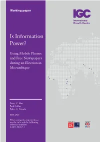 Is Information Power?