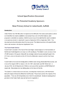 School Specification Document