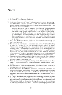 1 a Tale of Two Interpretations