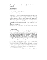 Solving Problems on Recursively Constructed Graphs