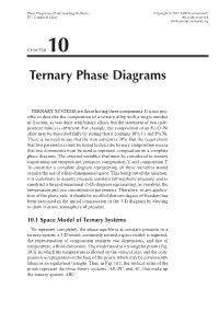Ternary Phase Diagrams