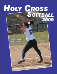 2008-2009 Softball Guide.Indd