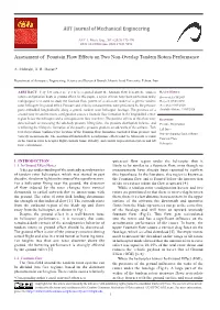 Assessment of Fountain Flow Effects on Two Non-Overlap Tandem Rotors Performance