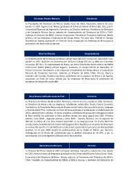 Cvs Directores