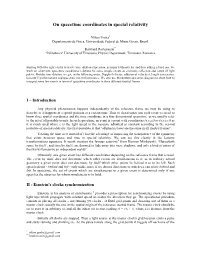On Spacetime Coordinates in Special Relativity