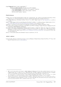 Order Palpigradi Thorell, 1888. In: Zhang, Z.-Q. (Ed.) Animal Biodiversity: an Outline of Higher-Level Classification and Survey of Taxonomic Richness”