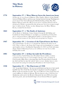 This Week in History