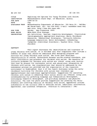 AVAILABLE from DOCUMENT RESUME Massachusetts