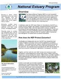 National Estuary Program Factsheet