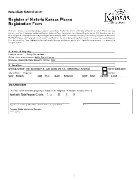 National Register Nomination