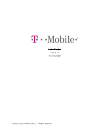 T-Mobile Code of Conduct