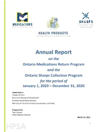 2020 on Annual Report