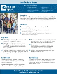 Media Fact Sheet