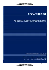 Operation Bridge