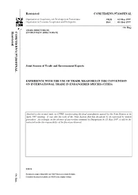 Restricted CO M/TD/ENV (97)10/F in a L