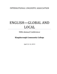 The Conference Program