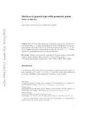 Surfaces of General Type with Geometric Genus Zero: a Survey 3