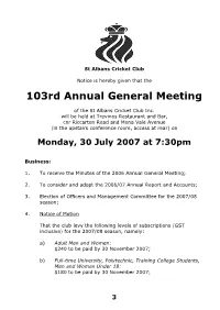 2006/07 Annual Report and Accounts;