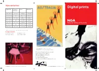 Digital Prints Paper Size Common Price Members Reference