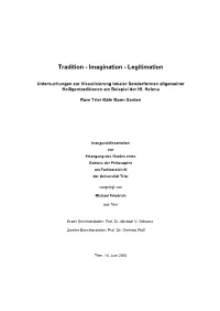 Tradition - Imagination - Legitimation