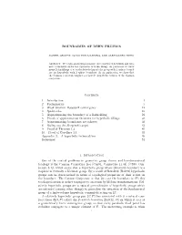 BOUNDARIES of DEHN FILLINGS Contents 1. Introduction 1 2
