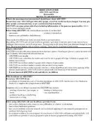 MEDICATION GUIDE ADLYXIN (Ad-LIX-In) (Lixisenatide) Injection