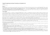 Towards Establishing a New Basic Vocabulary List (Swadesh List) (Version 2) Carsten Peust, 2013