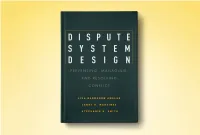 Analytic Framework for System Design