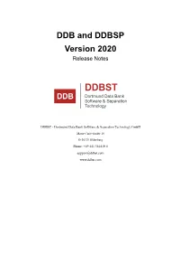 Release Notes