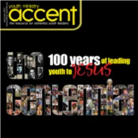 Seventh-Day Adventist Youth Ministry Making a Difference for 100 Years Then & Now by Leo Ranzolin Front Row: Matilda Erickson, Harriet Holt, H