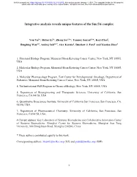 Integrative Analysis Reveals Unique Features of the Smc5/6 Complex