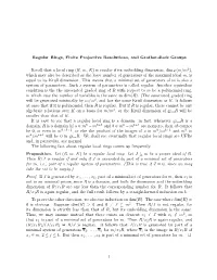 Regular Rings, Finite Projective Resolutions, and Grothendieck Groups