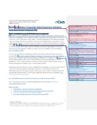 Agent and Broker Frequently Asked Questions Database September 16, 2020