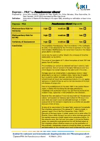 Express PRA Pseudococcus Viburni