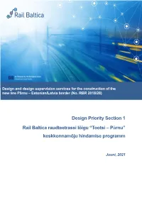 RB Tootsi Pärnu KMH Programm Ja Lisa 1