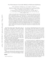 The Thermodynamic Uncertainty Relation in Biochemical Oscillations