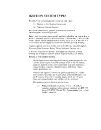 Ignition System Types