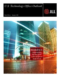 JLL LOCATOR MATRIX 11 Identifying the Most Resilient Markets for the Future: the JLL TECH MARKET SCORE 13 Diversity Will Drive MARKET RESILIENCE 15 APPENDIX 62