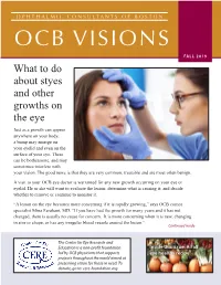OCB Visions Fall