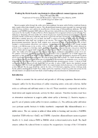 Probing the Flavin Transfer Mechanism in Alkanesulfonate Monooxygenase System