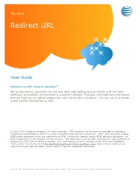 Redirect URL